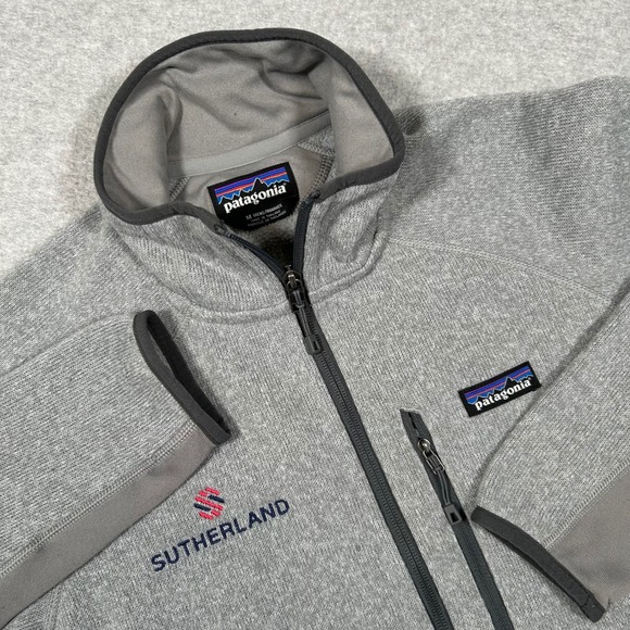 Patagonia Better Sweater Fleece Jacket Mens Medium Gray (Sutherland Logo) - Picture 1 of 8
